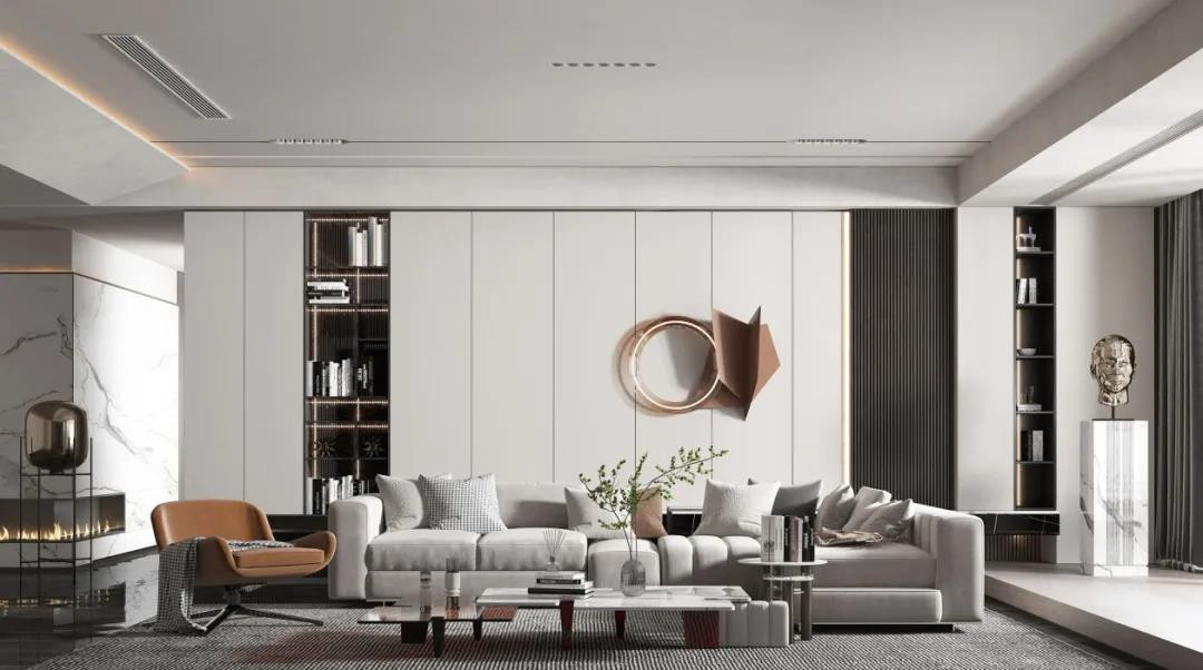 140㎡淺色系全屋定制，溫暖舒適聚于一處！